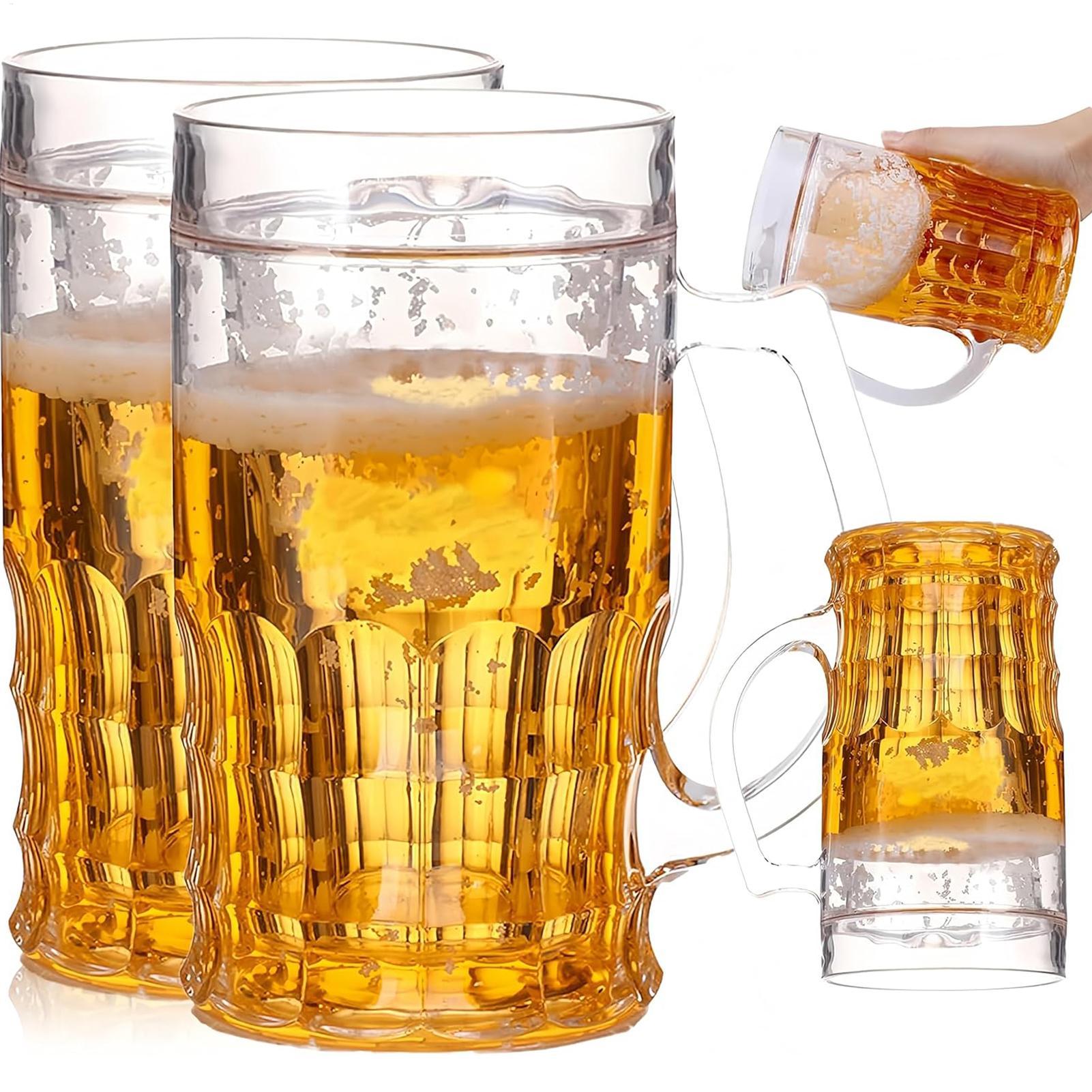 Prank Toys - 450ml Funny Fake Beer Mug Realistic