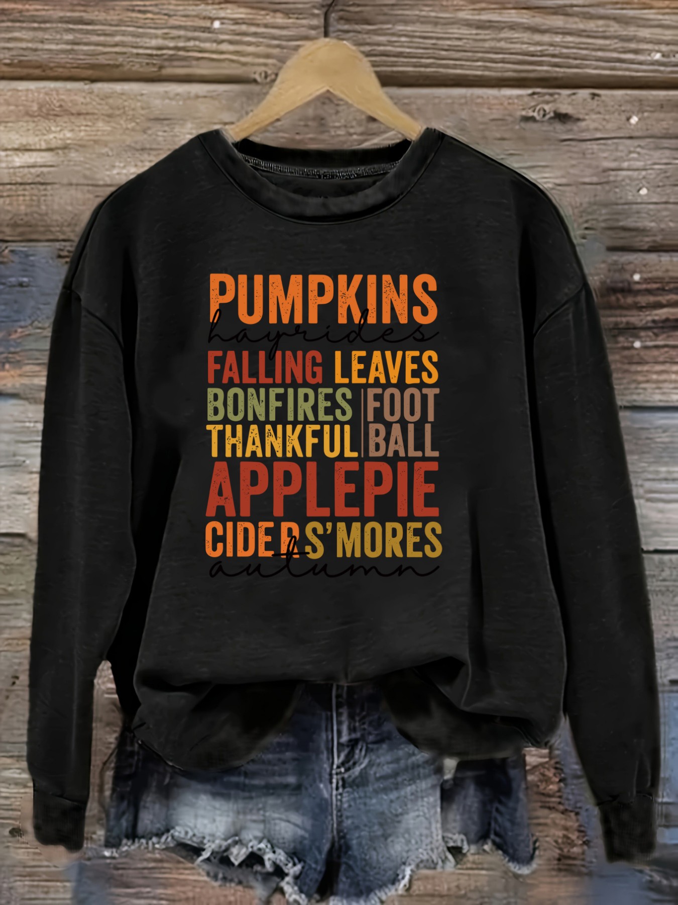 Costumes - Women's Casual Long Sleeve Crew Neck