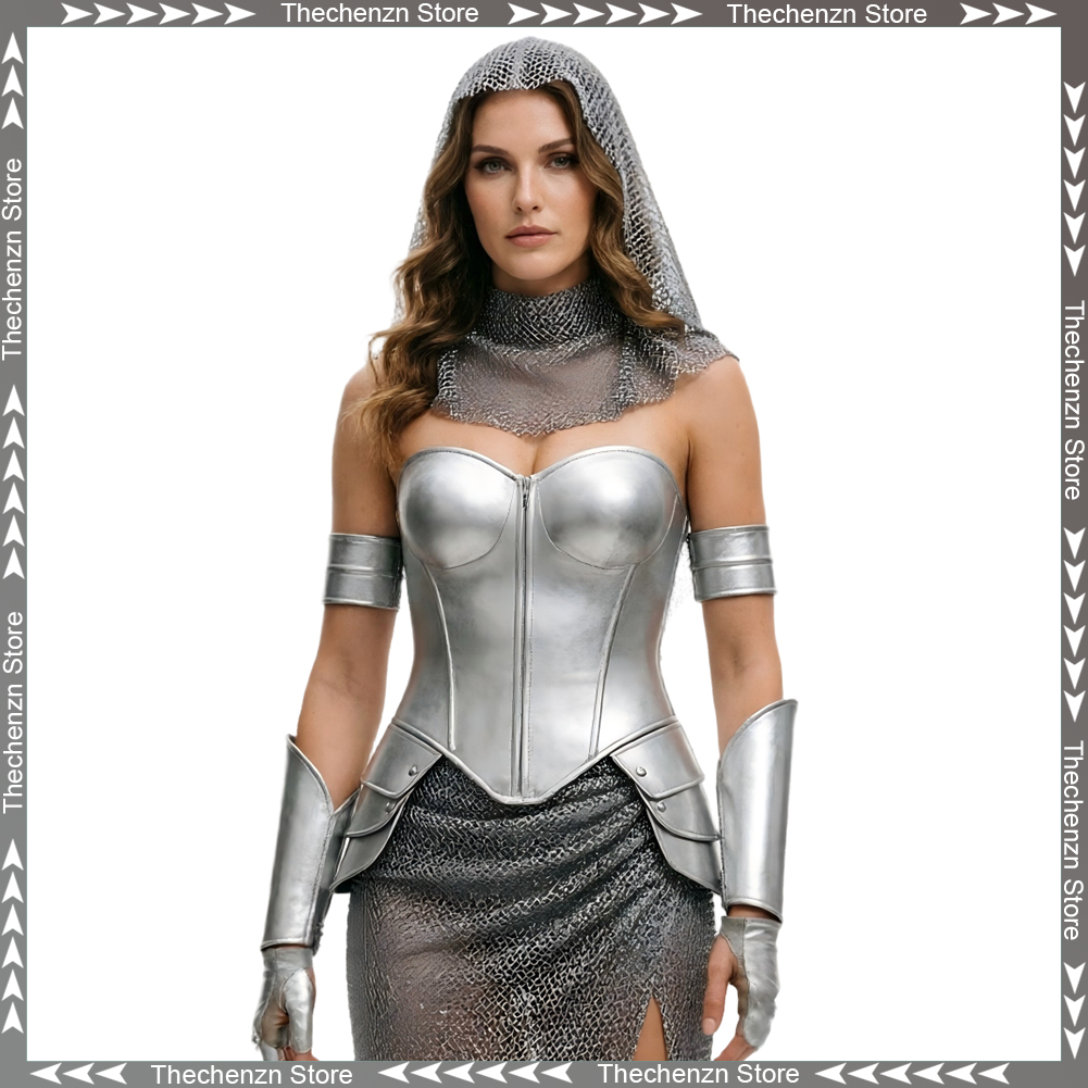 Medieval Renaissance Dress Women - Fancy Dress Medieval Female Knight Cosplay