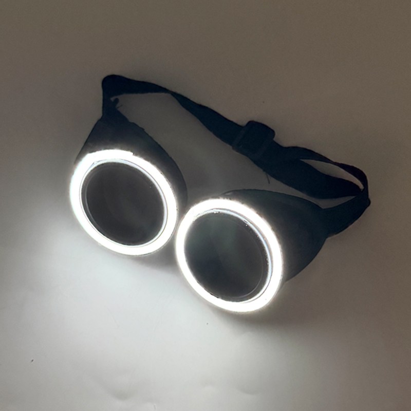 Glow In The Dark Party Glasses - New arrive Round Shape LED Luminous