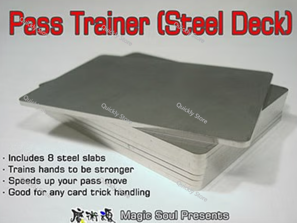 Magic Tricks - Sleight Trainer (Steel Deck) by Hondo