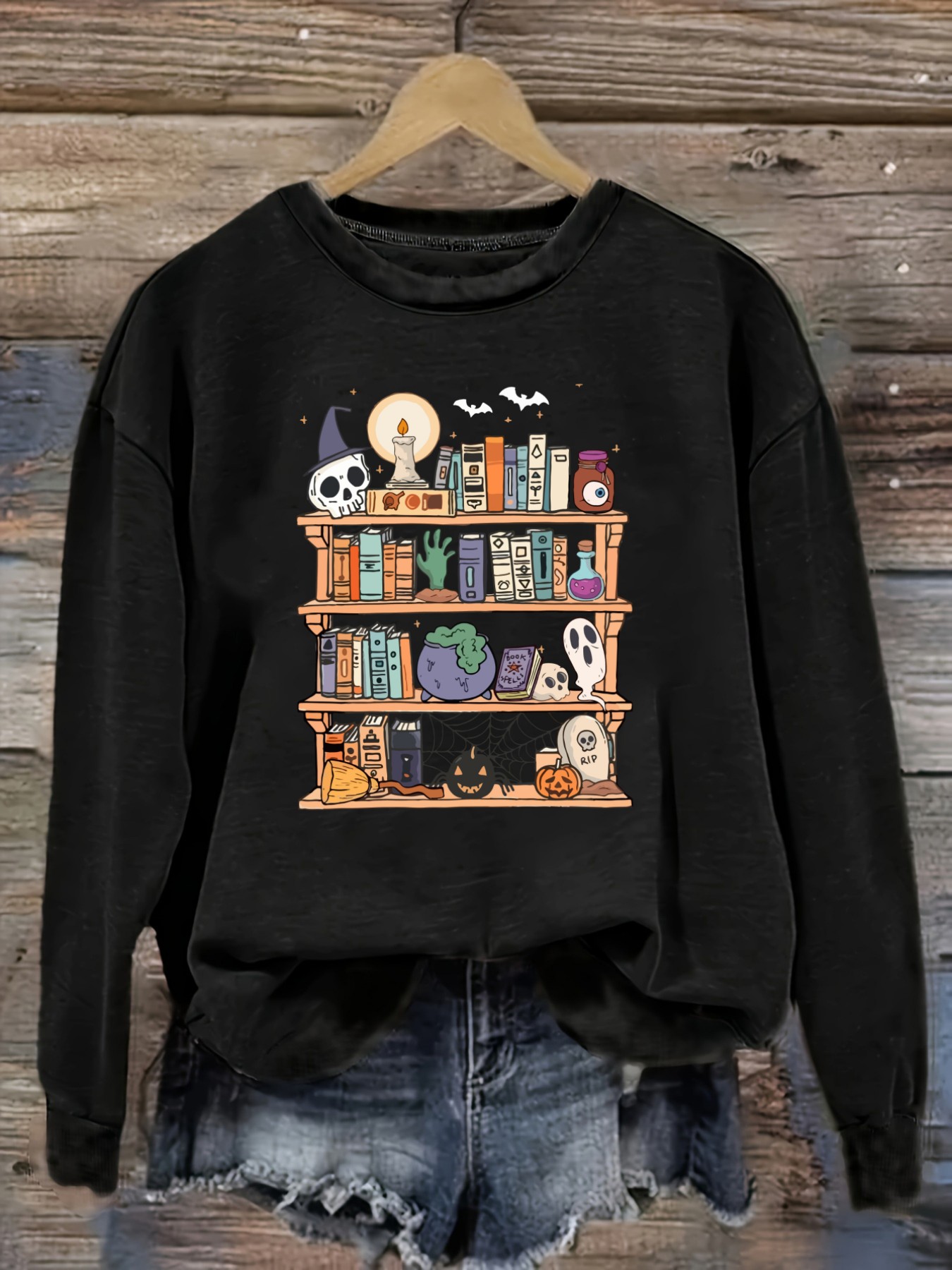 Costumes - Women's Casual Long Sleeve Crew Neck