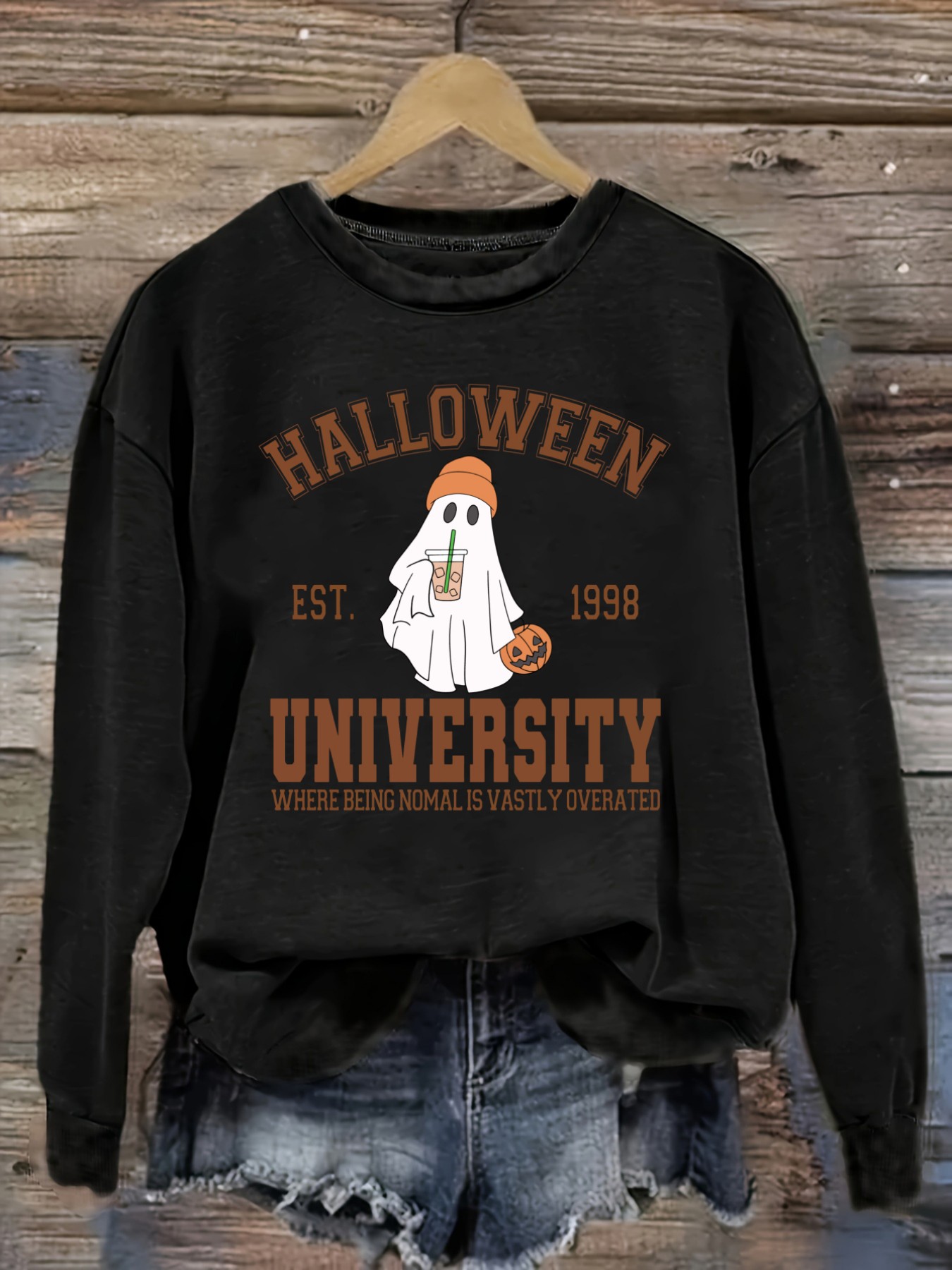 Costumes - Women's Casual Long Sleeve Crew Neck
