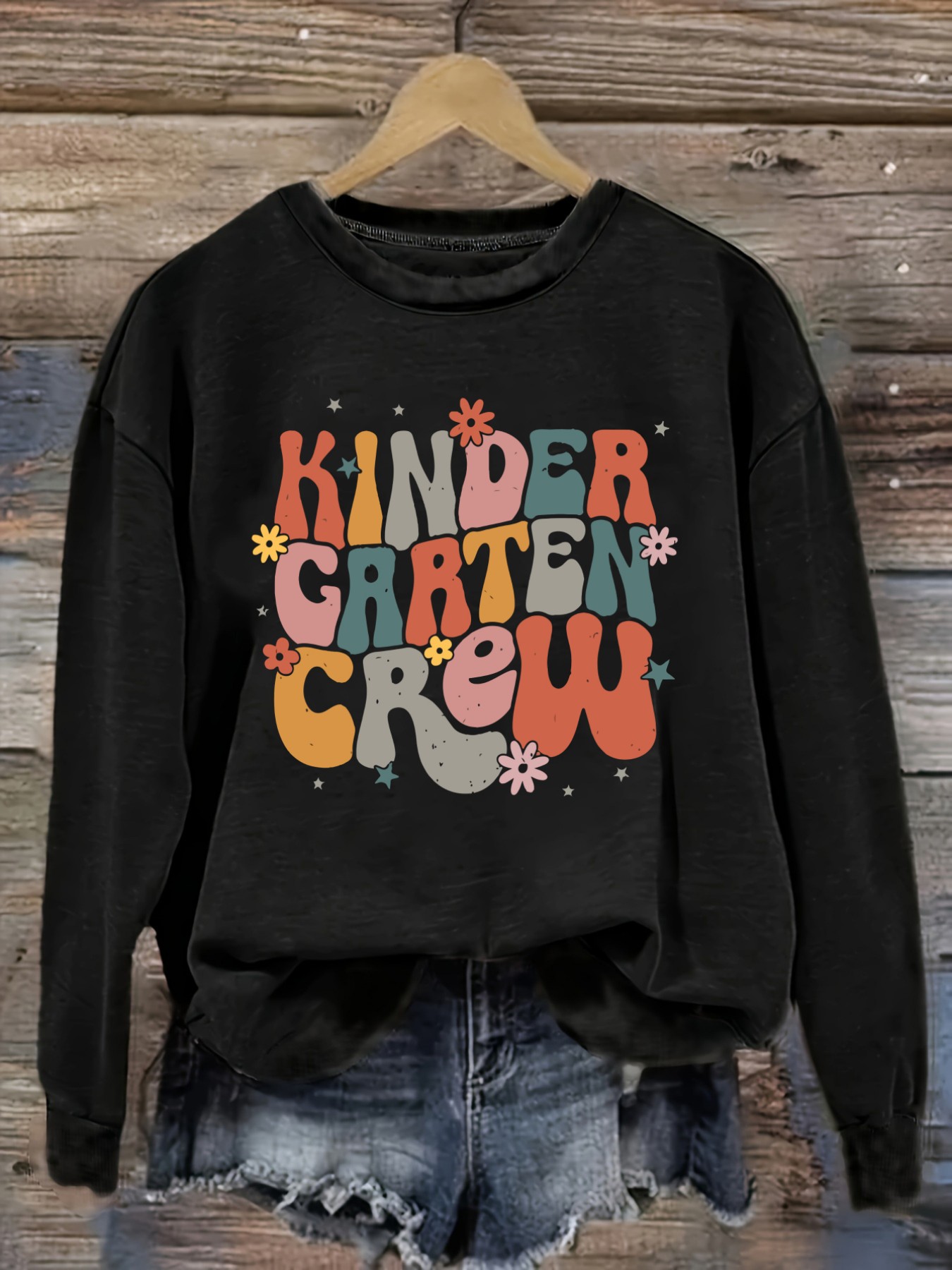 Costumes - Women's Casual Long Sleeve Crew Neck
