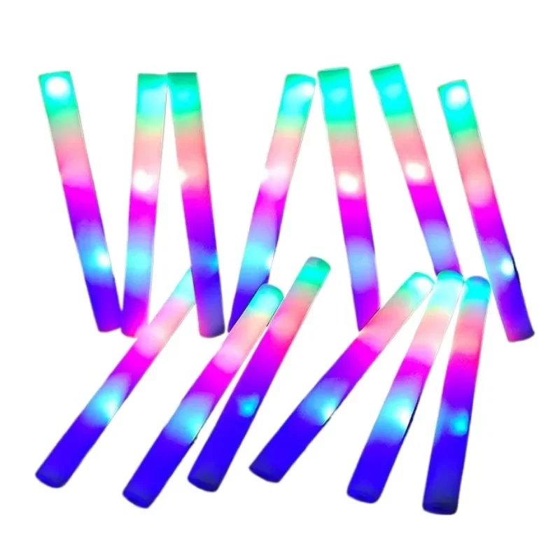 Flashing Led Foam Sticks Party - 120PCS LED Foam Glow Sticks Glow