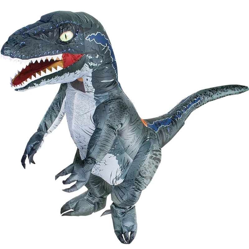 Inflatable Dinosaur Costume Adult - ❤️❤️❤️Adult Velociraptor Raptor Dinosaur Inflatable Costume