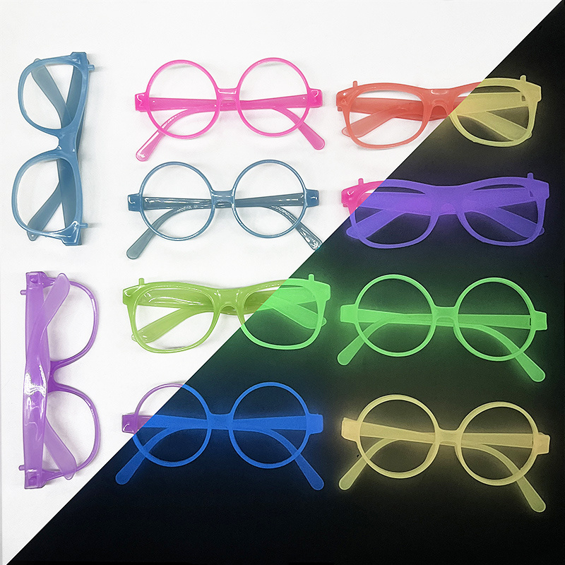Glow In The Dark Party Glasses - 1PC Glow In The Dark Neon