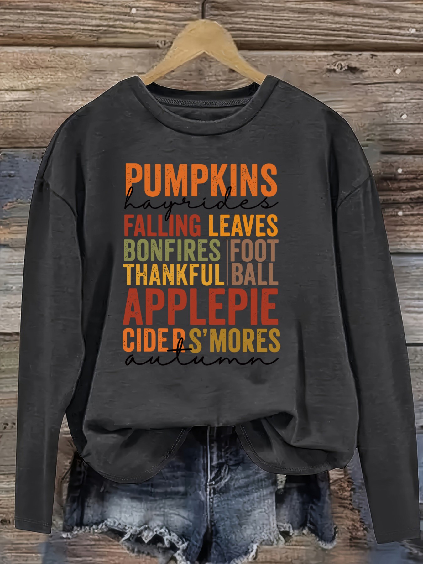 Women's Casual Long Sleeve Cre - Costumes recension och pris