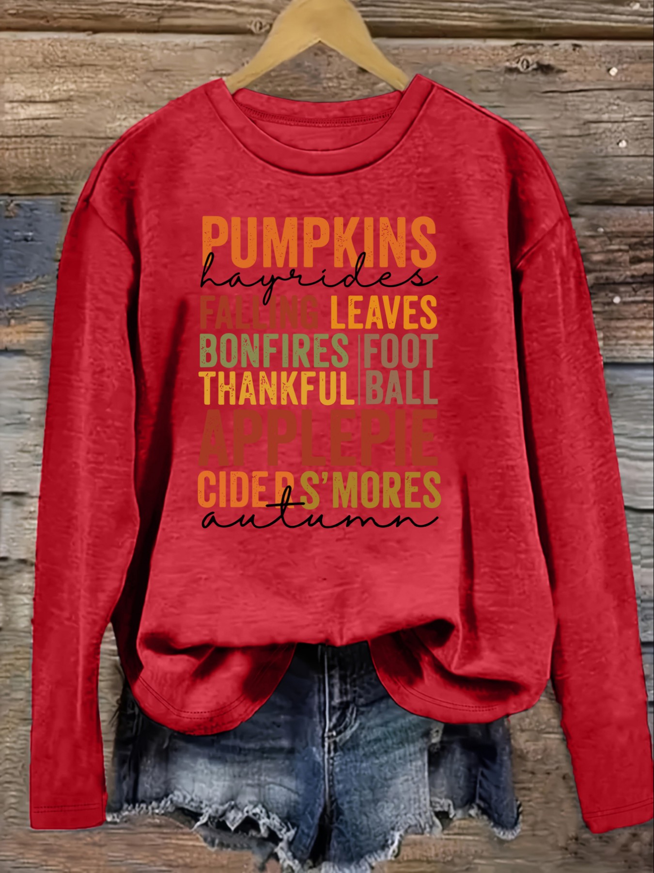 Women's Casual Long Sleeve Cre - Costumes recension och pris
