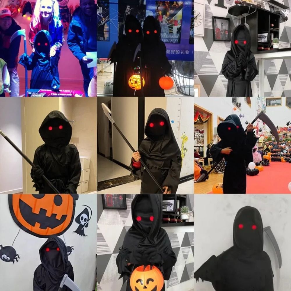 Halloween Horror Red Eye Glass - Glow In The Dark Party Glasses recension och pris
