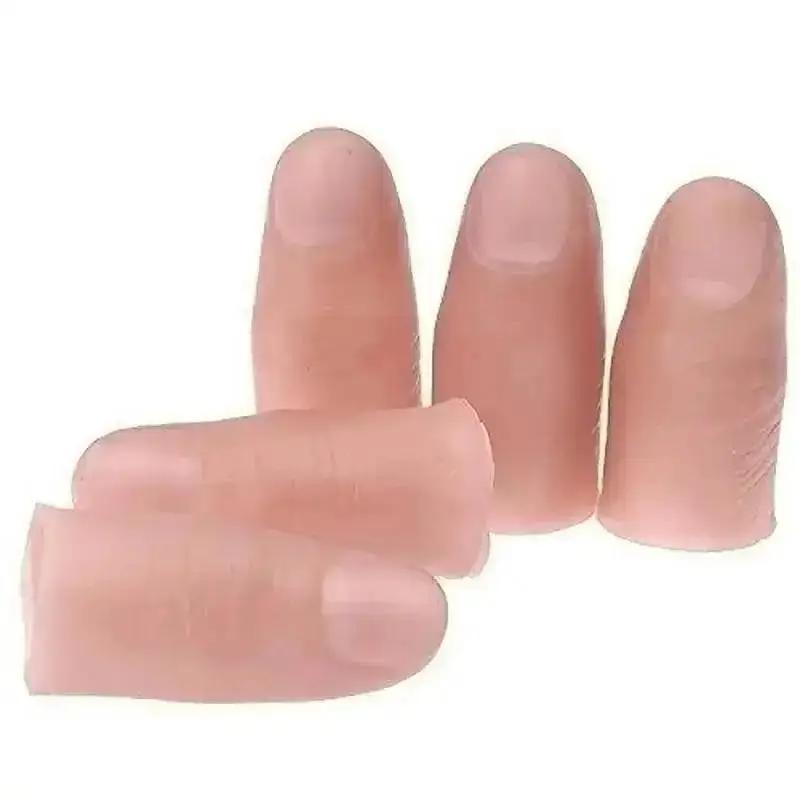 5Pcs/Set Hot Fakes Soft Thumb  - Thumb Tip Magic Trick Set recension och pris