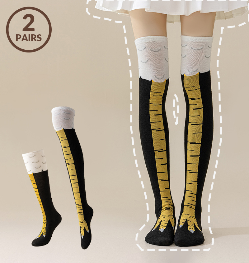 1/2paris Men Funny 3D Chicken  - Funny Chicken Leg Socks recension och pris