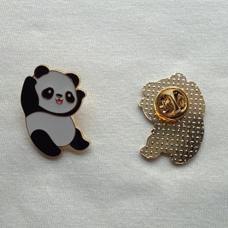 6pcs Cartoon China Panda Badge - Party Supplies recension och pris