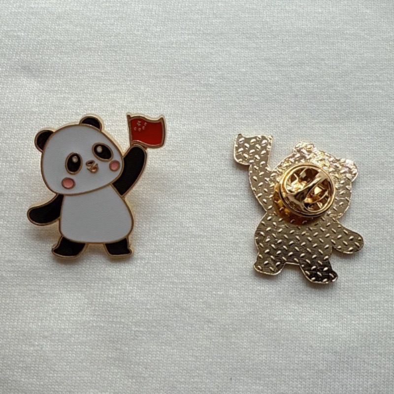 6pcs Cartoon China Panda Badge - Party Supplies recension och pris