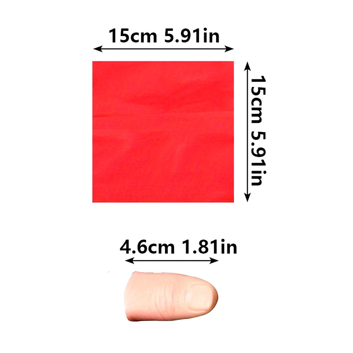 3set Scarf-Vanish Magic Thumb  - Thumb Tip Magic Trick Set recension och pris