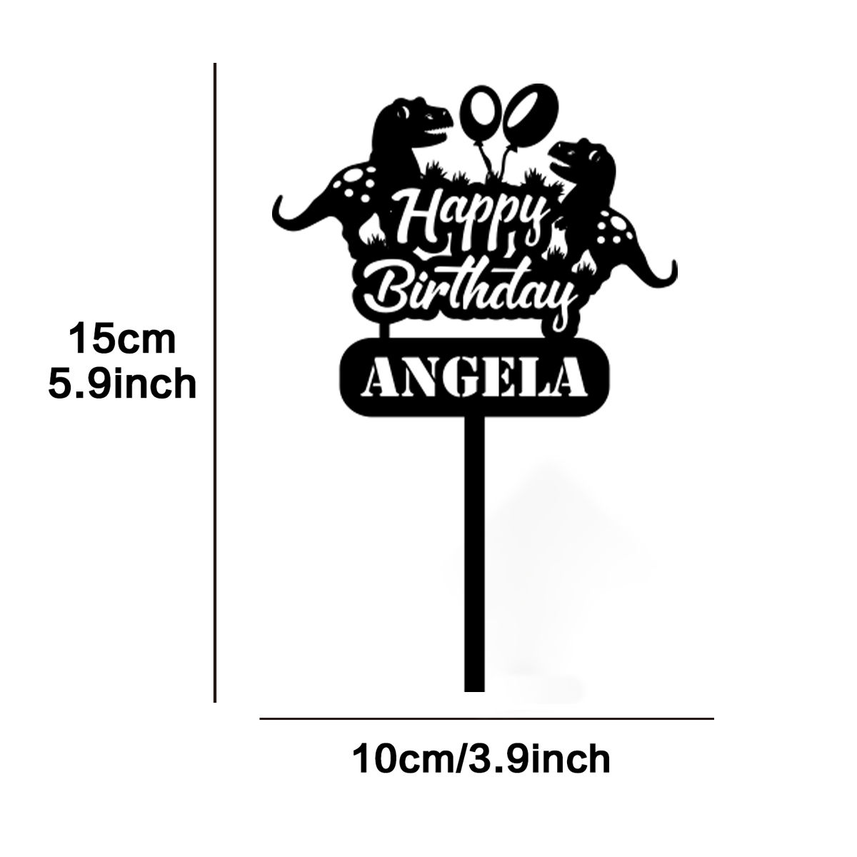 1PC Lovely Happy Birthday Wish - Party Supplies recension och pris