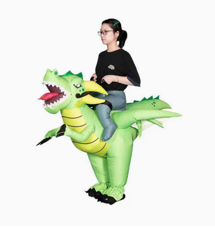 1 pcs Halloween Inflatable Dra - Inflatable Dinosaur Costume Adult recension och pris