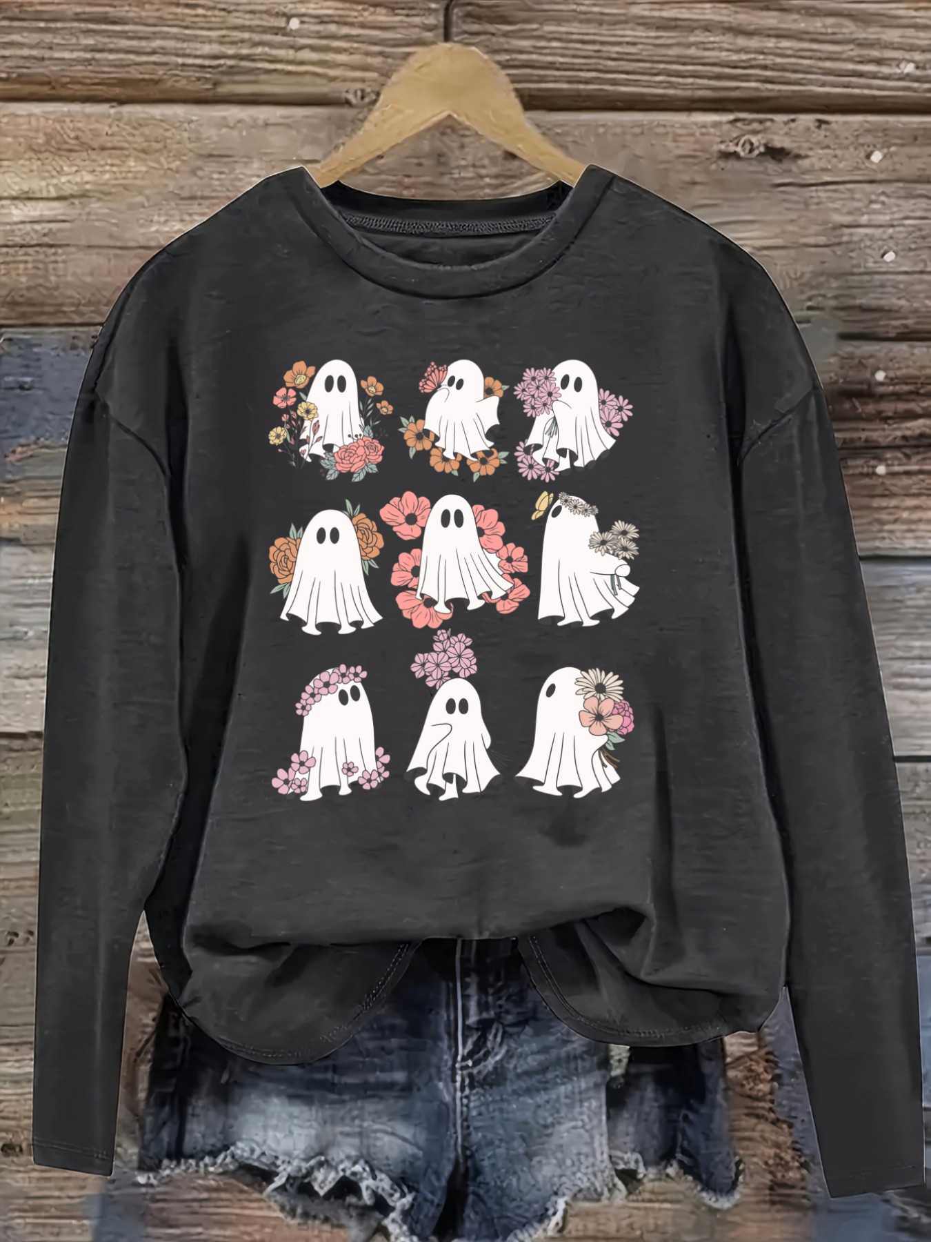 Women's Casual Long Sleeve Cre - Costumes recension och pris