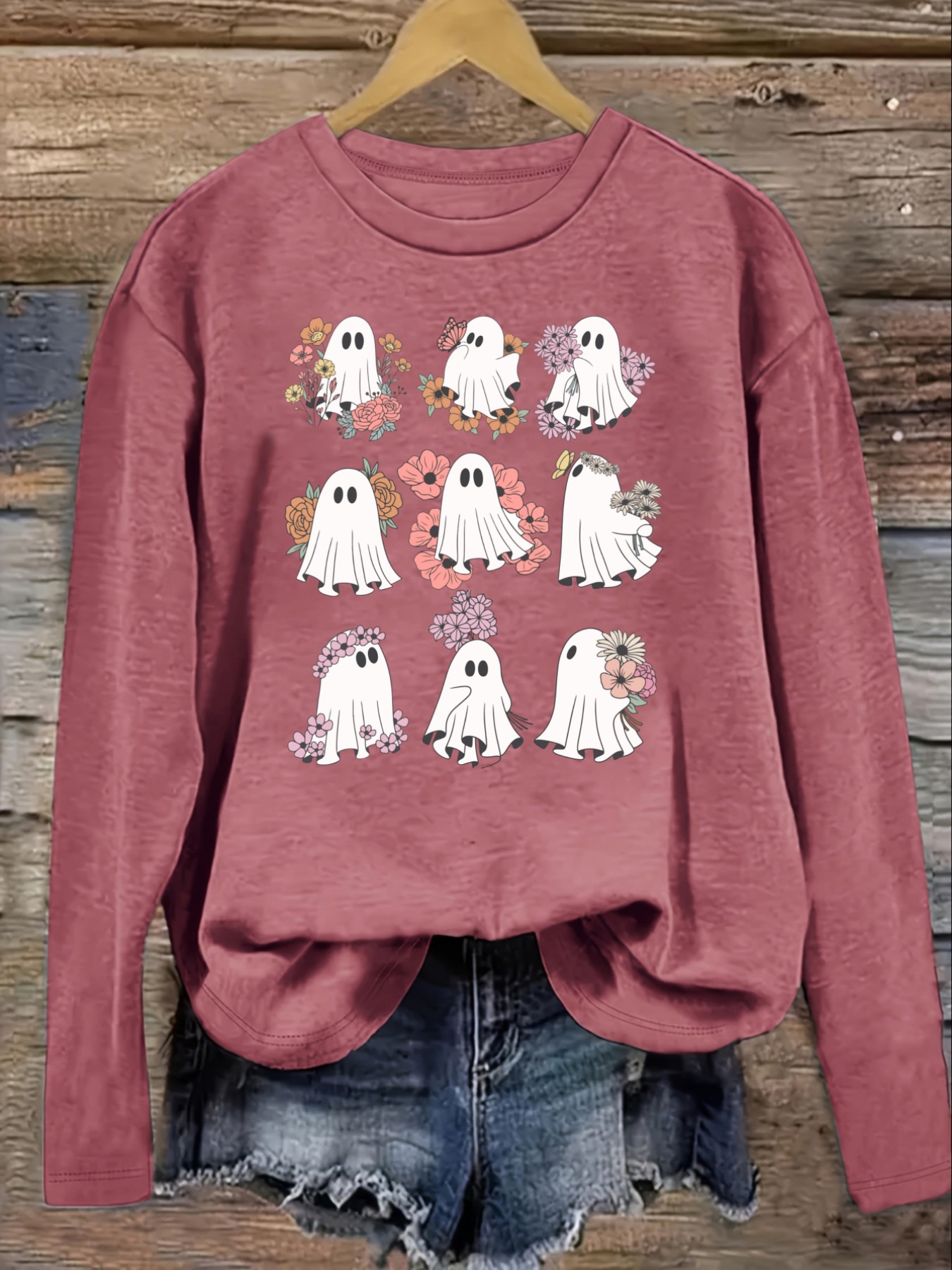 Women's Casual Long Sleeve Cre - Costumes recension och pris