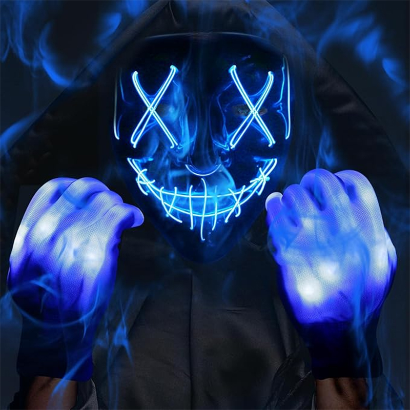 LED Light Halloween The Purge  - Led Purge Mask Halloween recension och pris