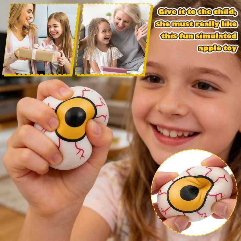 Hot Sale Scary Eyeball Stress  - Prank Toys recension och pris