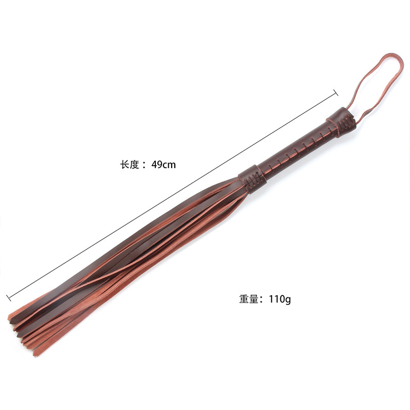 Erotic Leather Flogger BDSM Bu - Party Supplies recension och pris