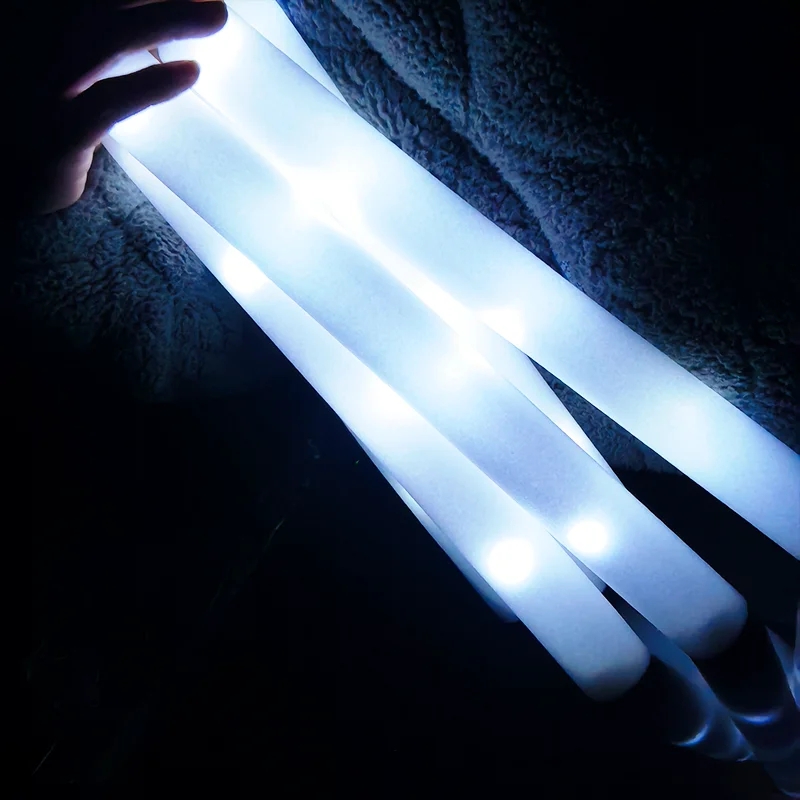 30Pcs LED Foam Sticks White Li - Flashing Led Foam Sticks Party recension och pris