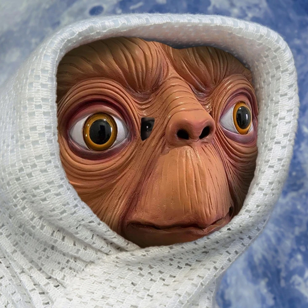 Realistic ET Alien Latex Mask  - Latex Alien Mask Realistic recension och pris