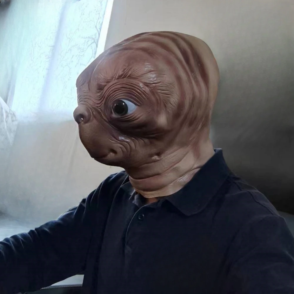 Realistic ET Alien Latex Mask  - Latex Alien Mask Realistic recension och pris