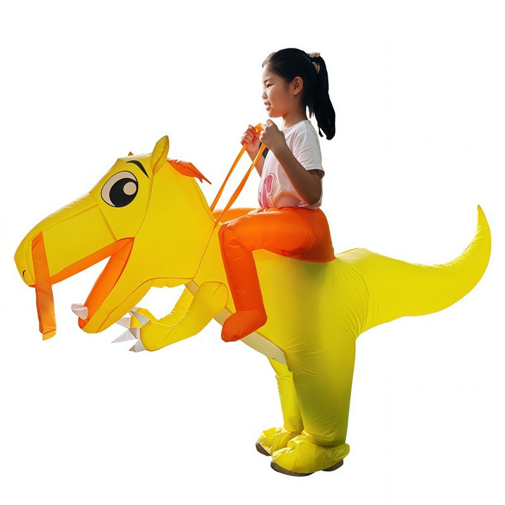 Child Riding Dinosaur Inflatab - Inflatable Dinosaur Costume Adult recension och pris