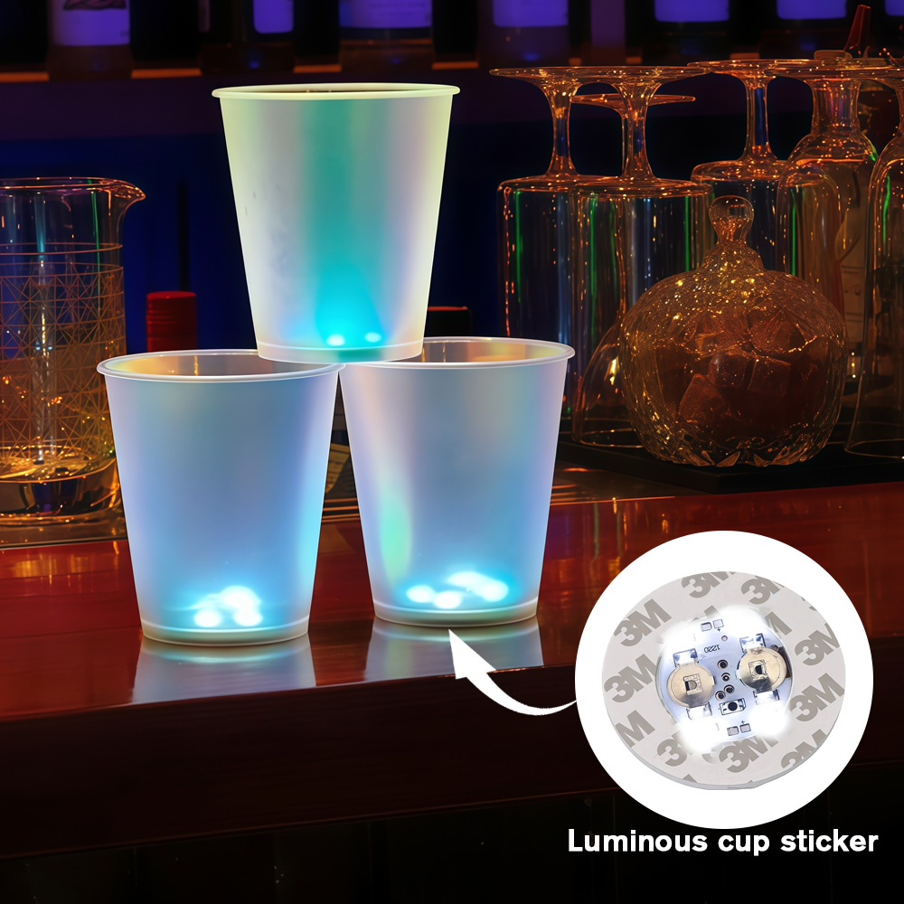 10pcs LED Glow in The Dark Cup - Glow In The Dark Party Glasses recension och pris