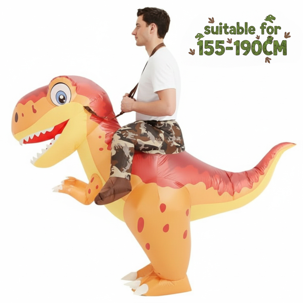Adult Inflatable Dinosaur Ridi - Costumes recension och pris