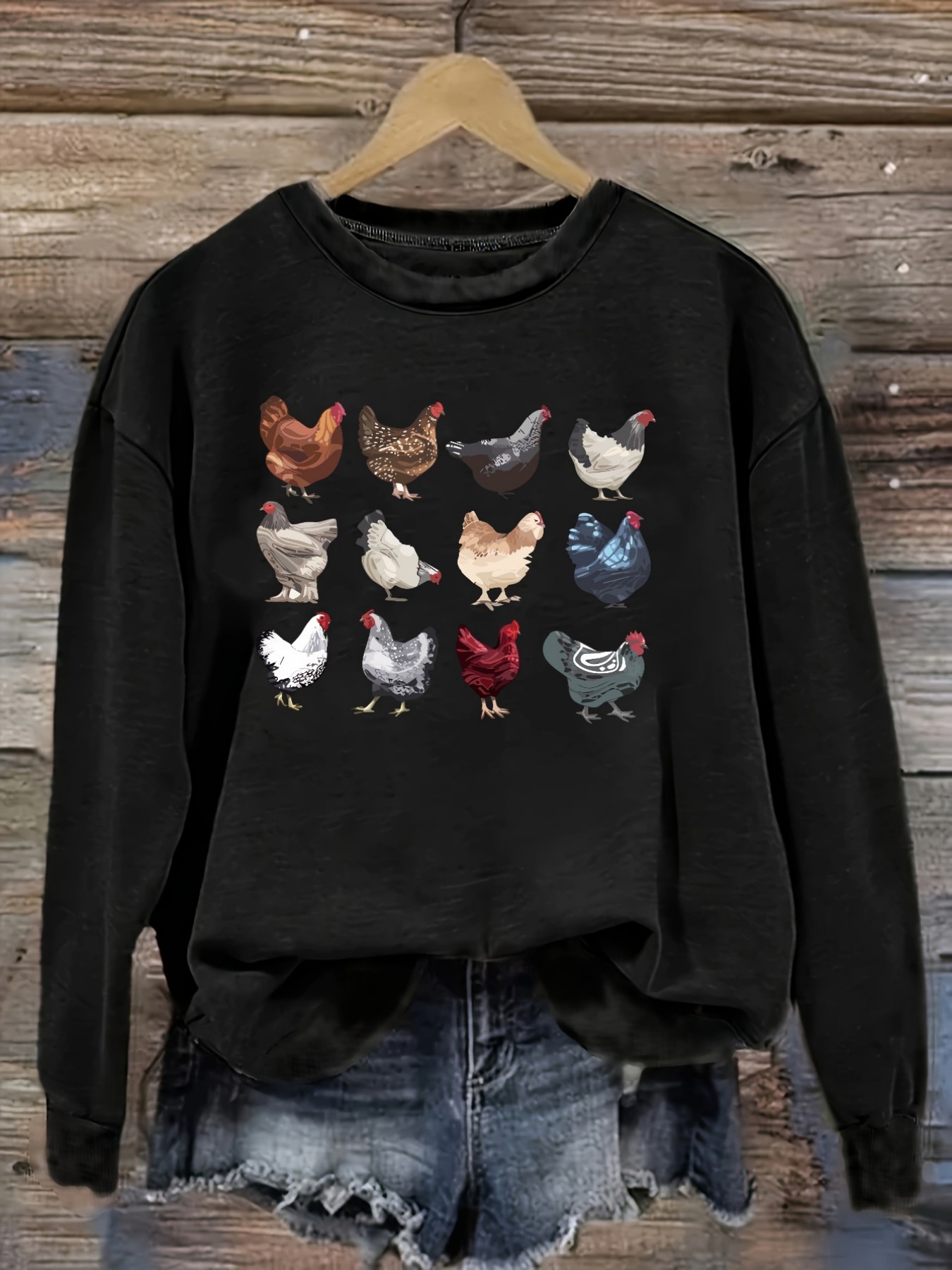 Women's Casual Long Sleeve Cre - Costumes recension och pris