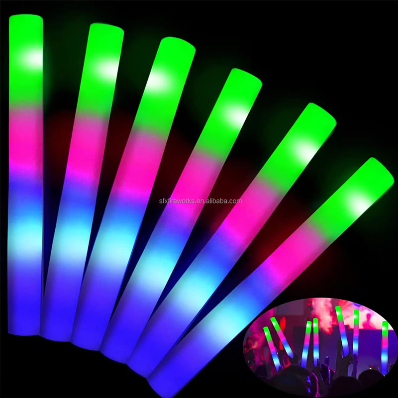 20Pcs Foam Glow Sticks Colorfu - Flashing Led Foam Sticks Party recension och pris