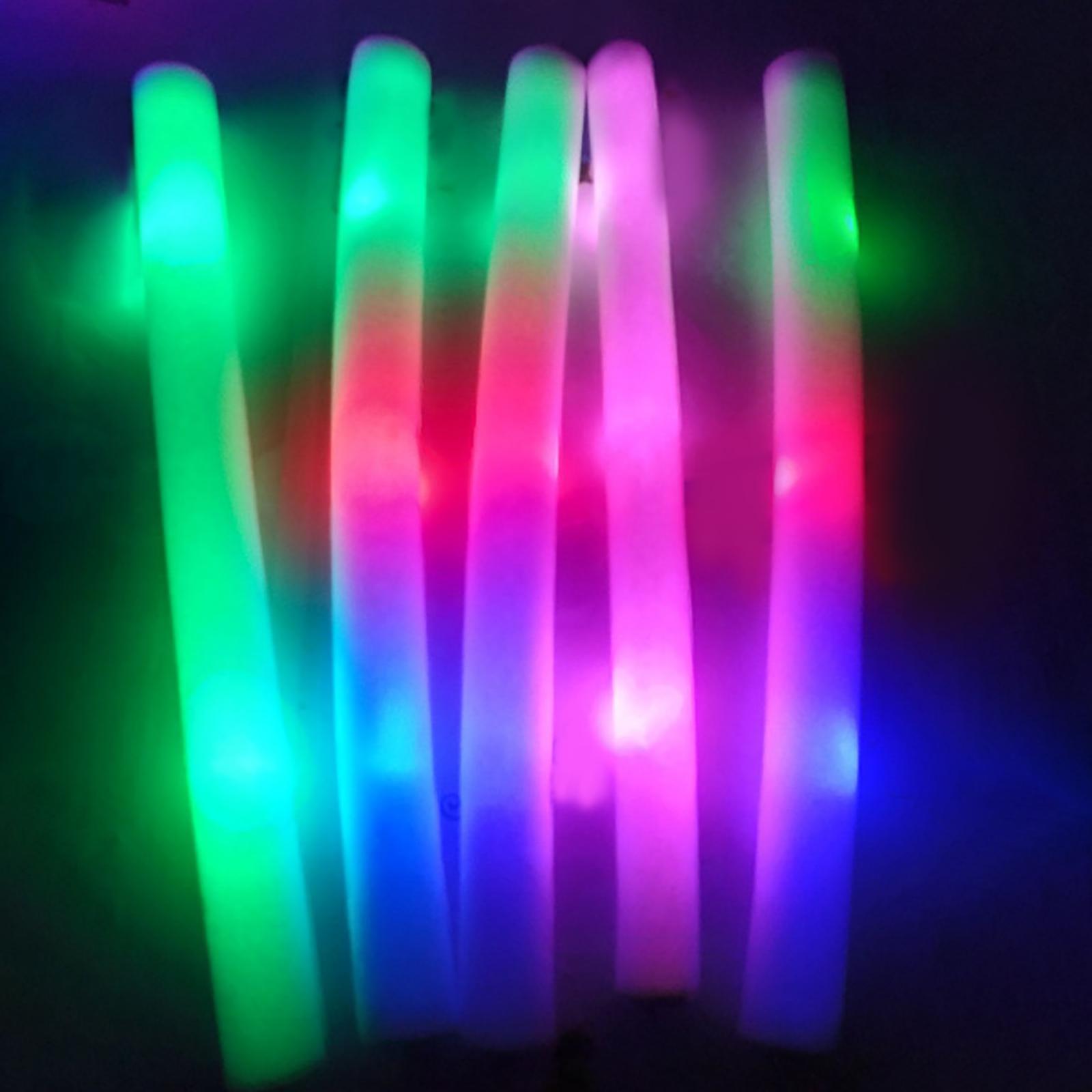 LED Foam Sticks Party Favors F - Flashing Led Foam Sticks Party recension och pris