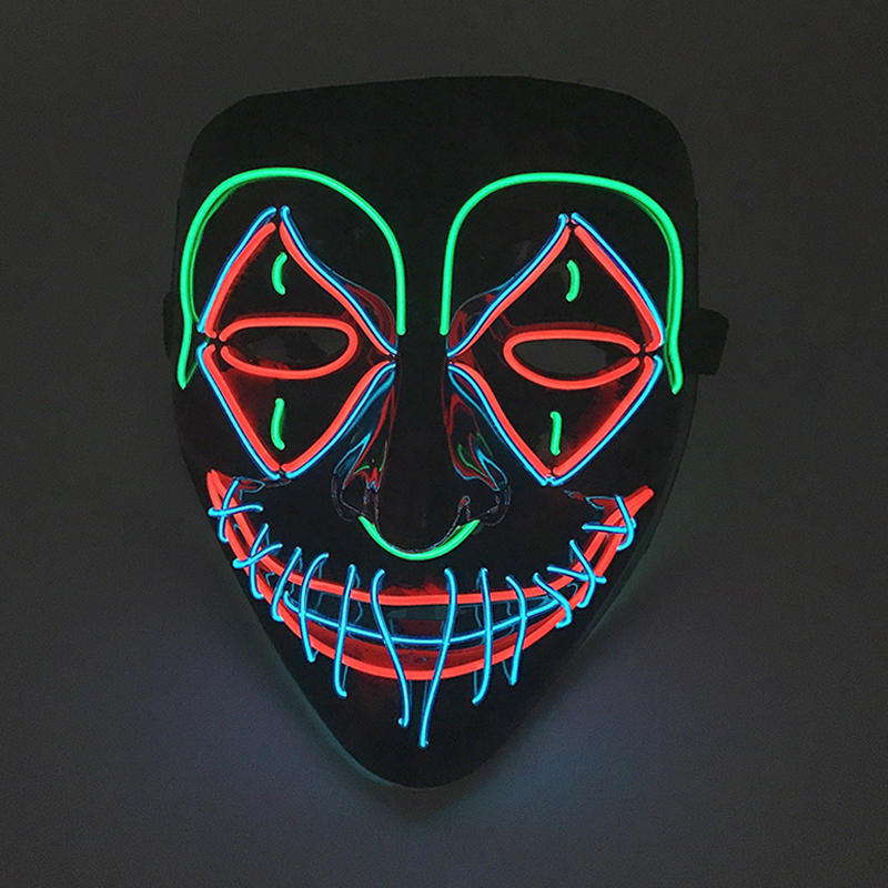 LED Killer Mask Halloween Danc - Led Purge Mask Halloween recension och pris