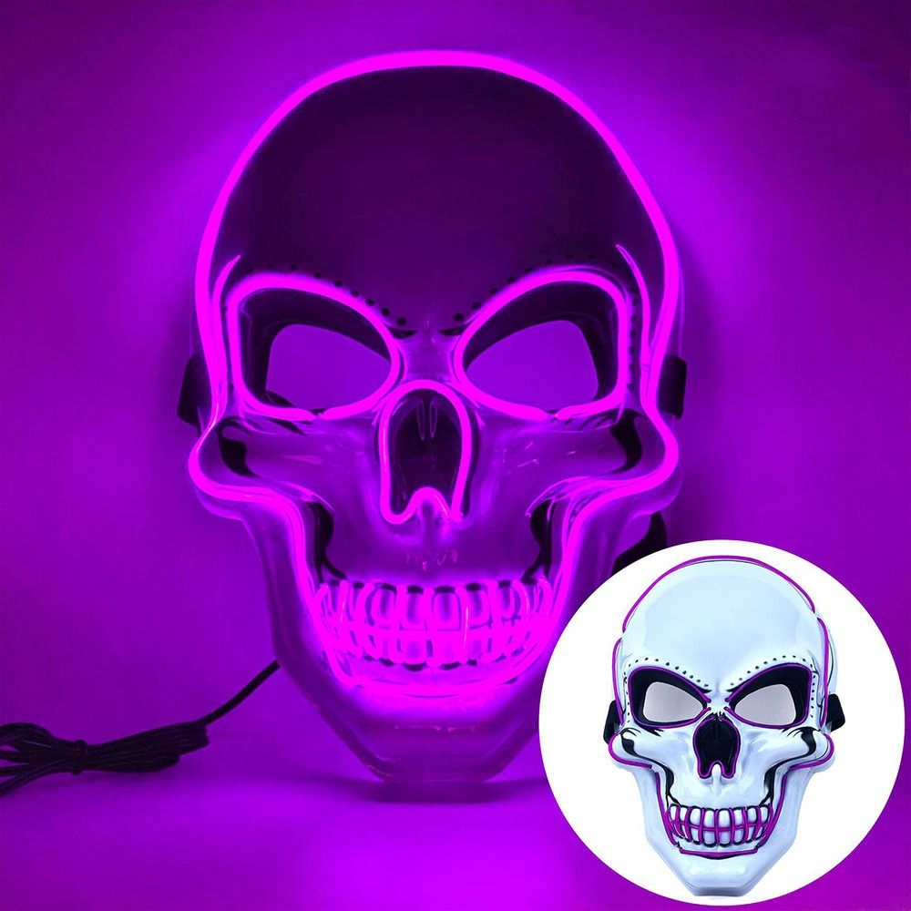 Fashion Horror Halloween Skull - Led Purge Mask Halloween recension och pris