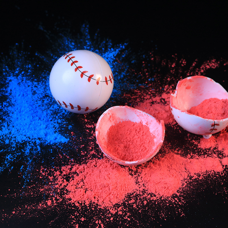 Gender Reveals Powder Baseball - Party Supplies recension och pris