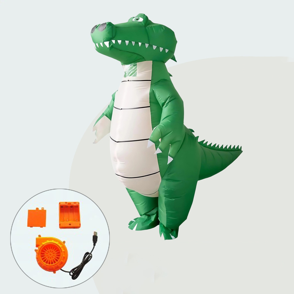 Anime Halloween Cosplay Inflat - Inflatable Dinosaur Costume Adult recension och pris