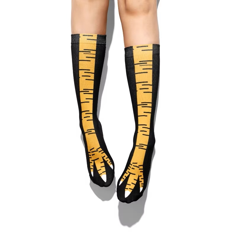 3D Funny Creative Chicken Foot - Funny Chicken Leg Socks recension och pris