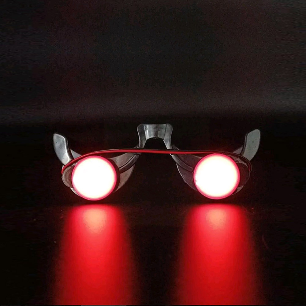 Halloween Horror Red Eye Glass - Glow In The Dark Party Glasses recension och pris