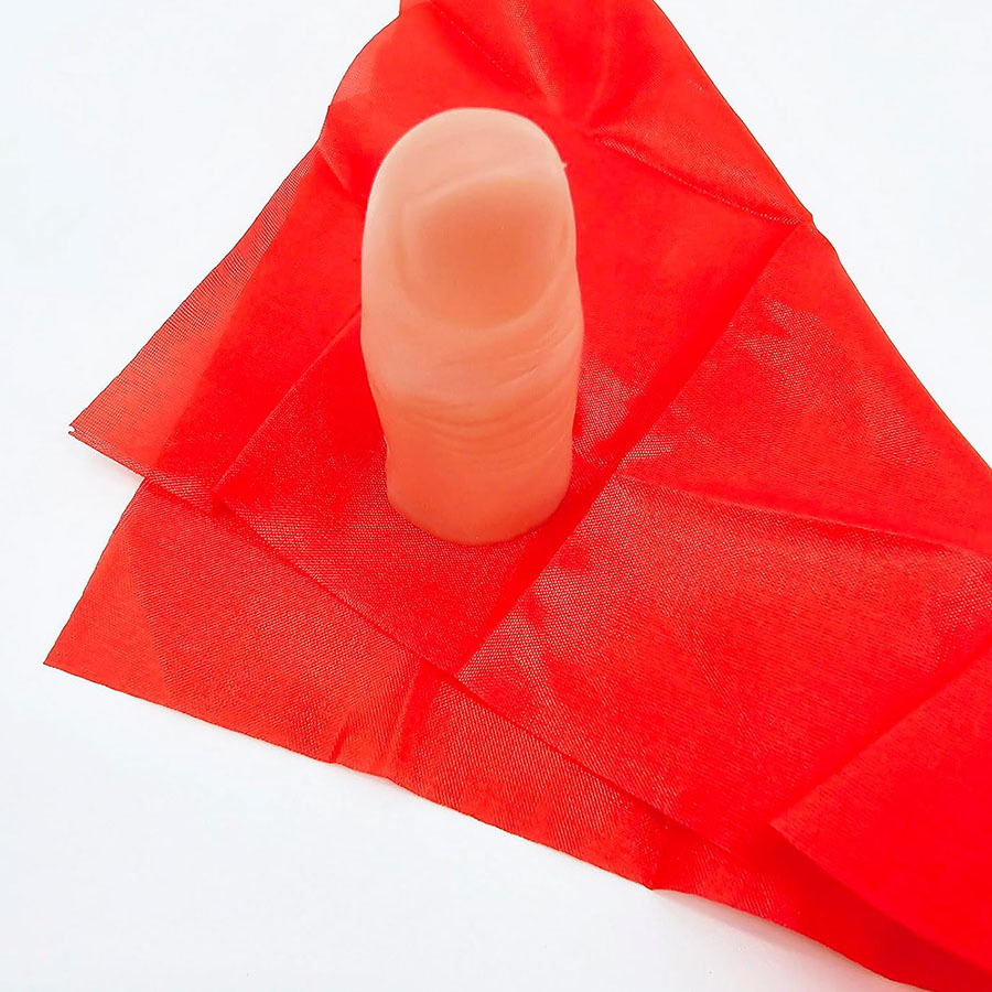 Scarf-Vanish Magic Thumb Tip F - Thumb Tip Magic Trick Set recension och pris