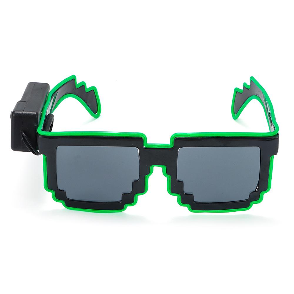 Novel Mosaic LED Glasses Wirel - Glow In The Dark Party Glasses recension och pris