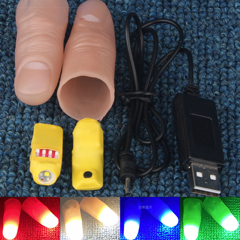 Professional Light-Pair Set (R - Thumb Tip Magic Trick Set recension och pris