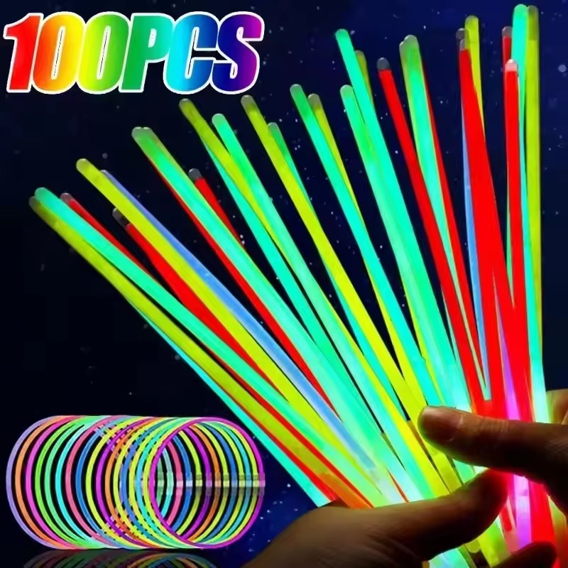 50/100Pcs Fluorescence Sticks  - Glow In The Dark Party Glasses recension och pris