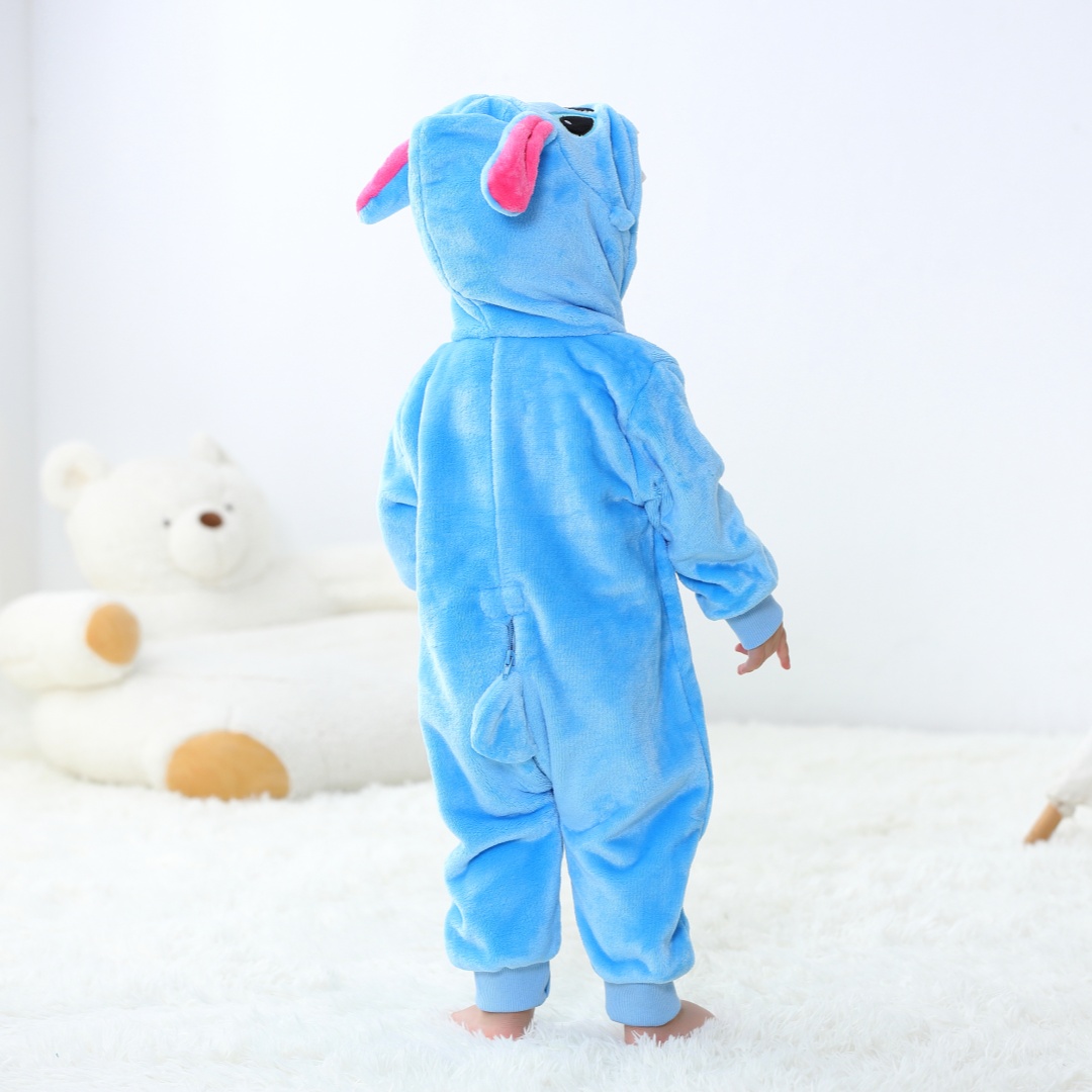 Baby Kigurumi Stitch Cartoon R - Spiderman Jumpsuit Kids recension och pris
