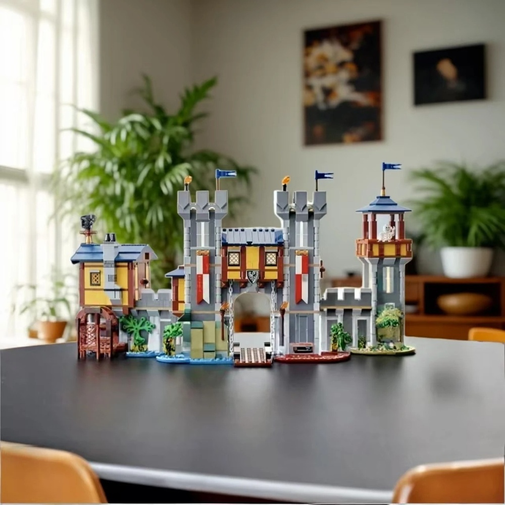 1426pcs New Medieval Castle Ar - Novelty Gifts recension och pris