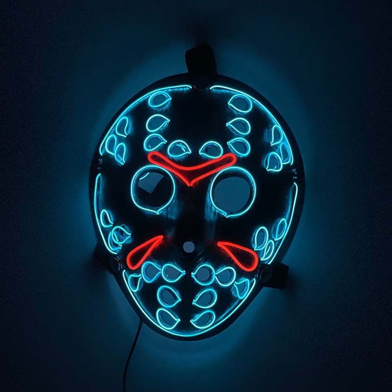 2023 Light up Purge Mask LED M - Led Purge Mask Halloween recension och pris