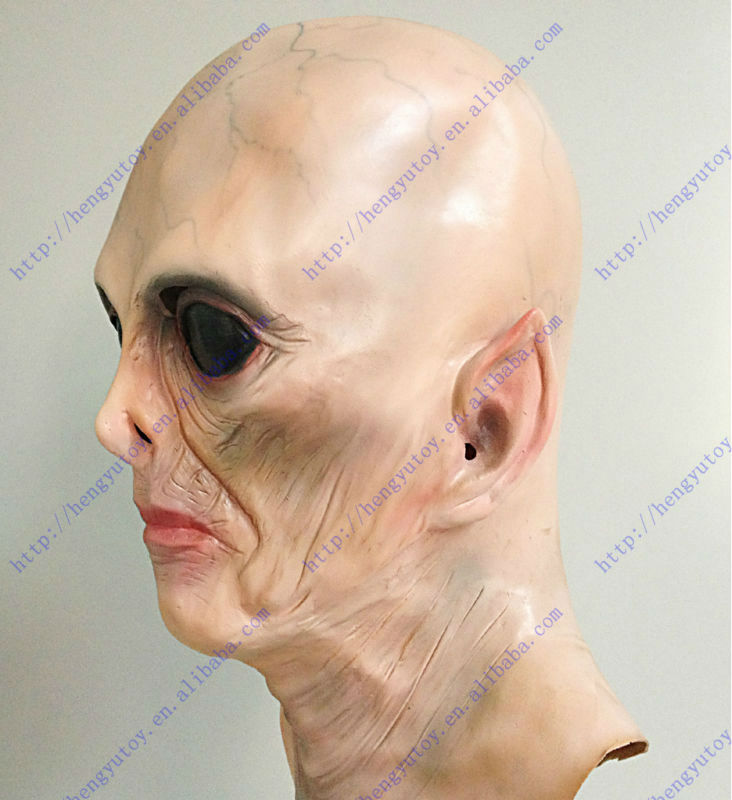 Deluxe Alien Mask Realistic La - Latex Alien Mask Realistic recension och pris