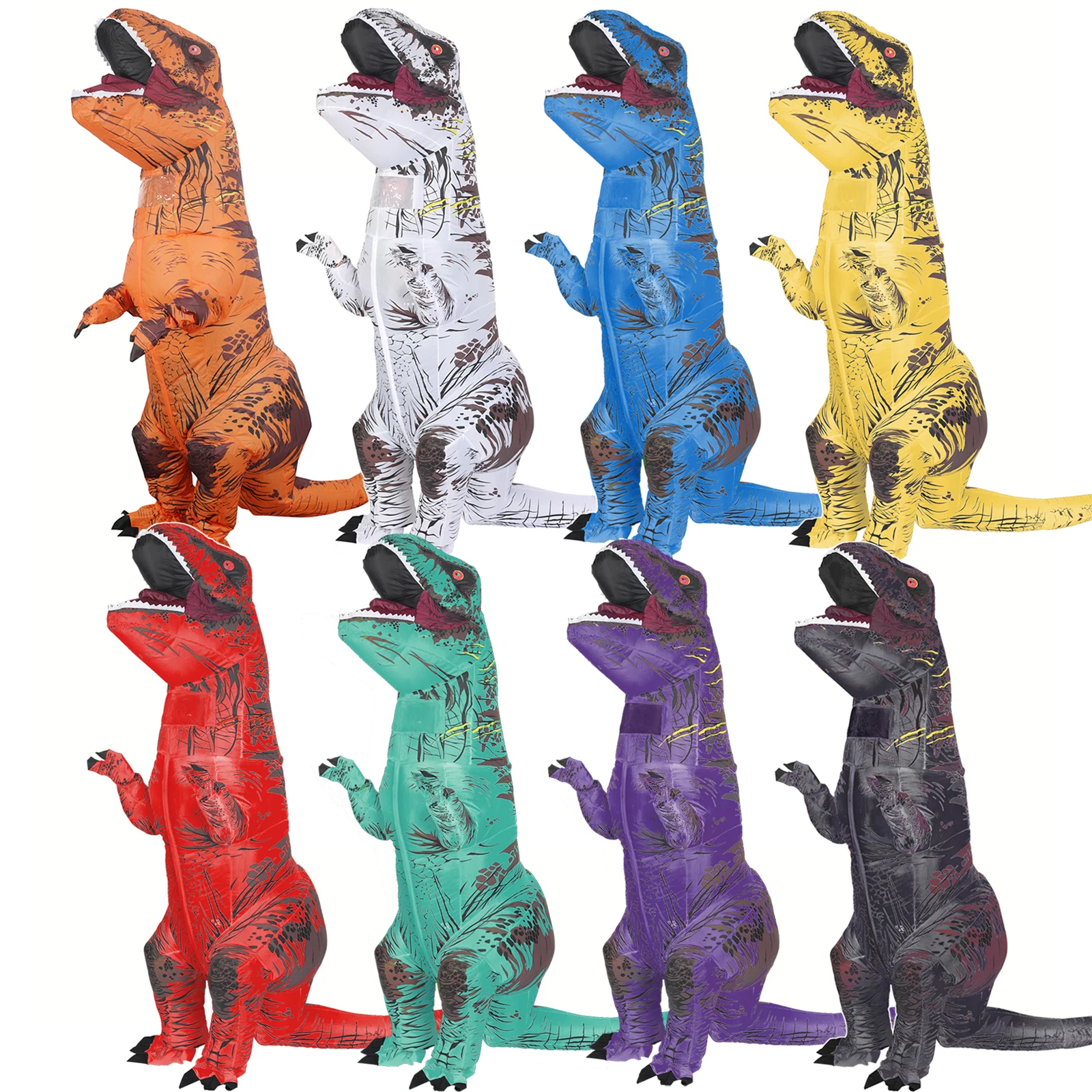 Tyrannosaurus Inflatable Dinos - Inflatable Dinosaur Costume Adult recension och pris